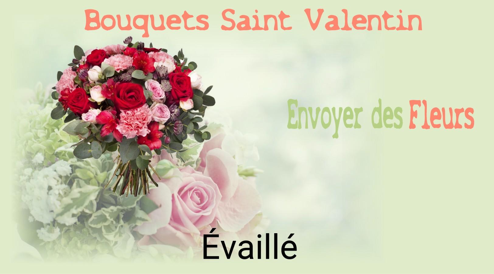 Roses de Saint-Valentin livrées à Évaillé
